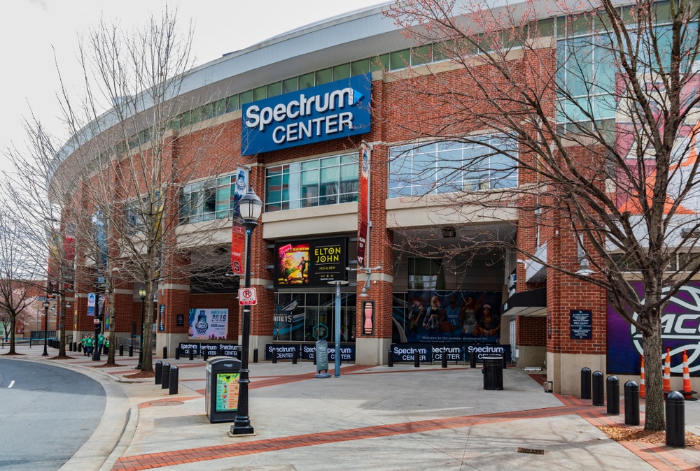 Charlotte,,Nc,,Usa-3/16/19:,The,Spectrum,Center,,Home,Of,The,Charlotte