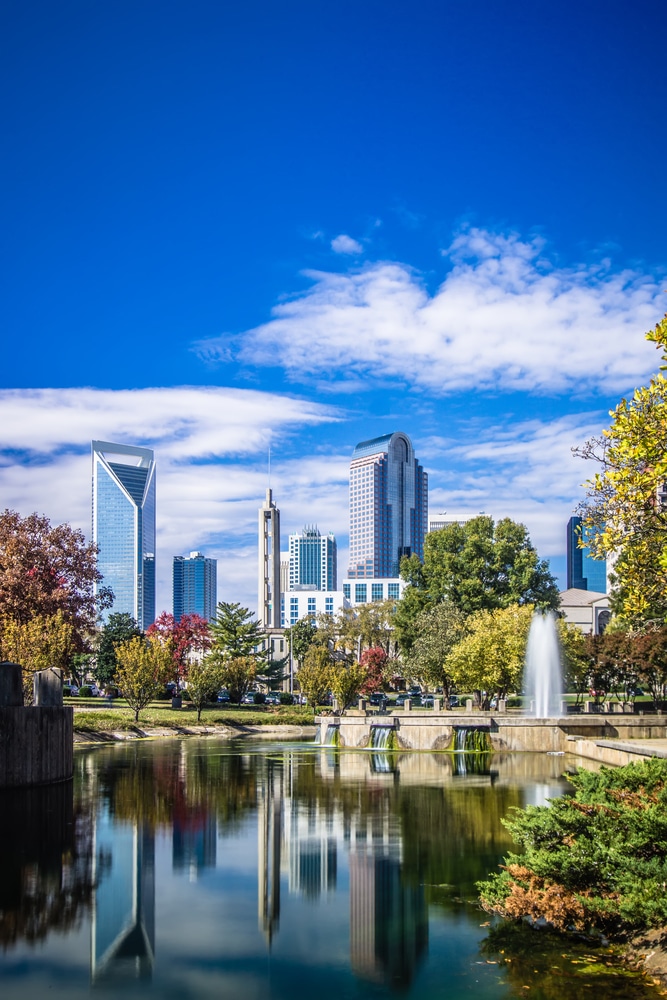 Autumn,Season,In,Charlotte,North,Carolina,Marshall,Park